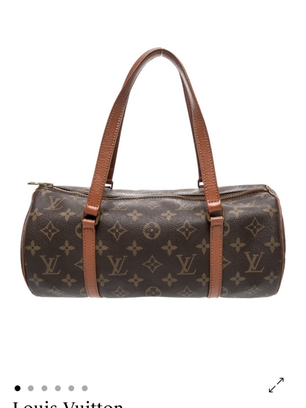 Louis Vuitton Monogram Papillon 30 Barrel Bag - Brown/Tan